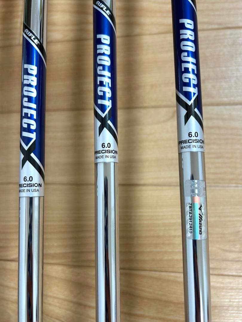 ミズノプロ M-13アイアンPROJECT X6.0 #5〜P・6本セット
