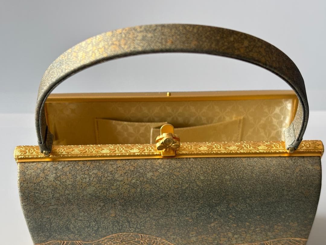 【ぺーねえね】和装 バッグ 草履 草履バッグセット 立体金彩 結婚式