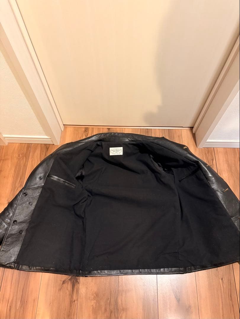 フィグベル　 ホースハイドレザー　カーコート サイズ2 茶芯　PHIGVEL