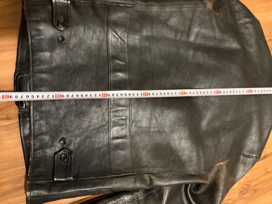 フィグベル　 ホースハイドレザー　カーコート サイズ2 茶芯　PHIGVEL