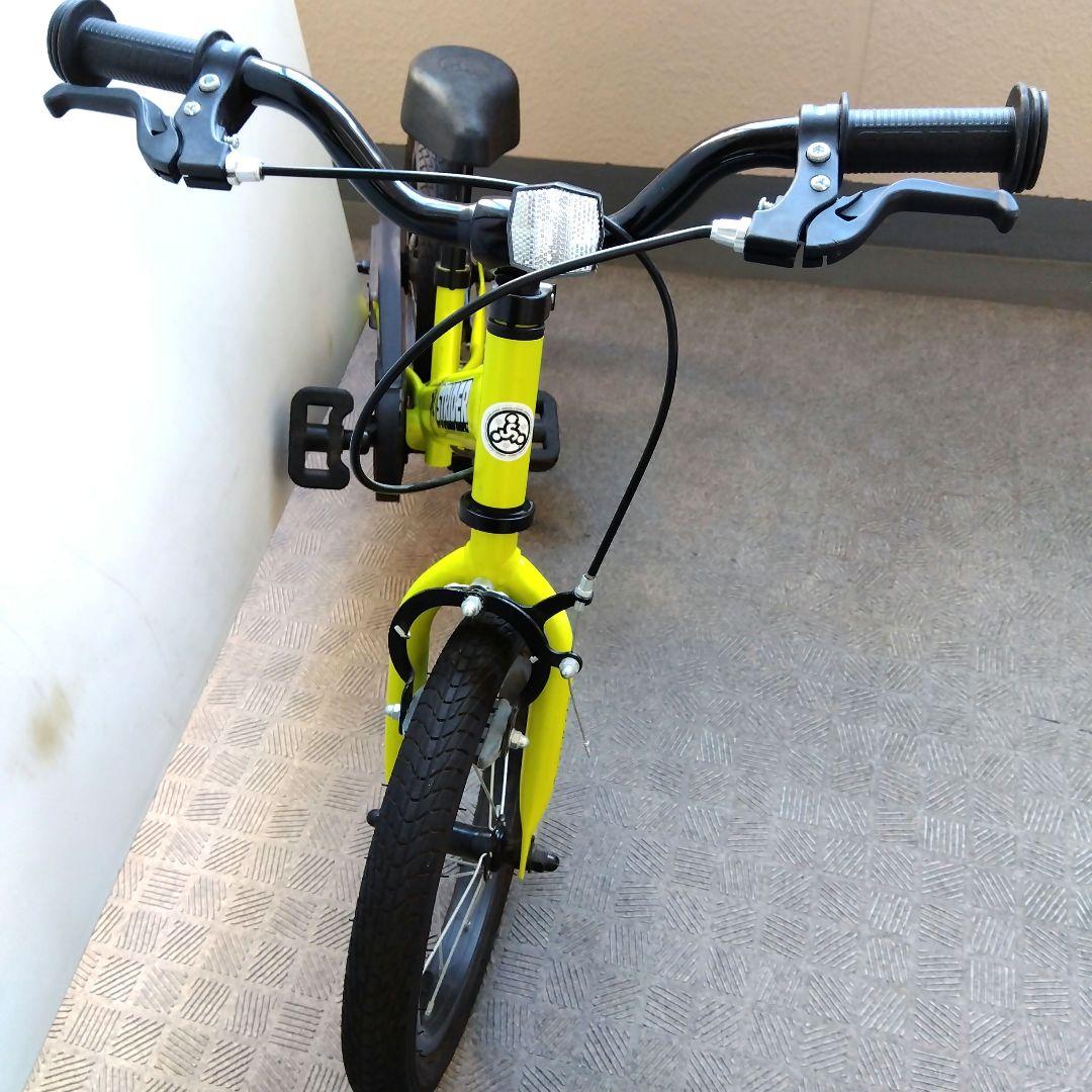 STRIDER ストライダー 14x ライムイエロー スタンド付