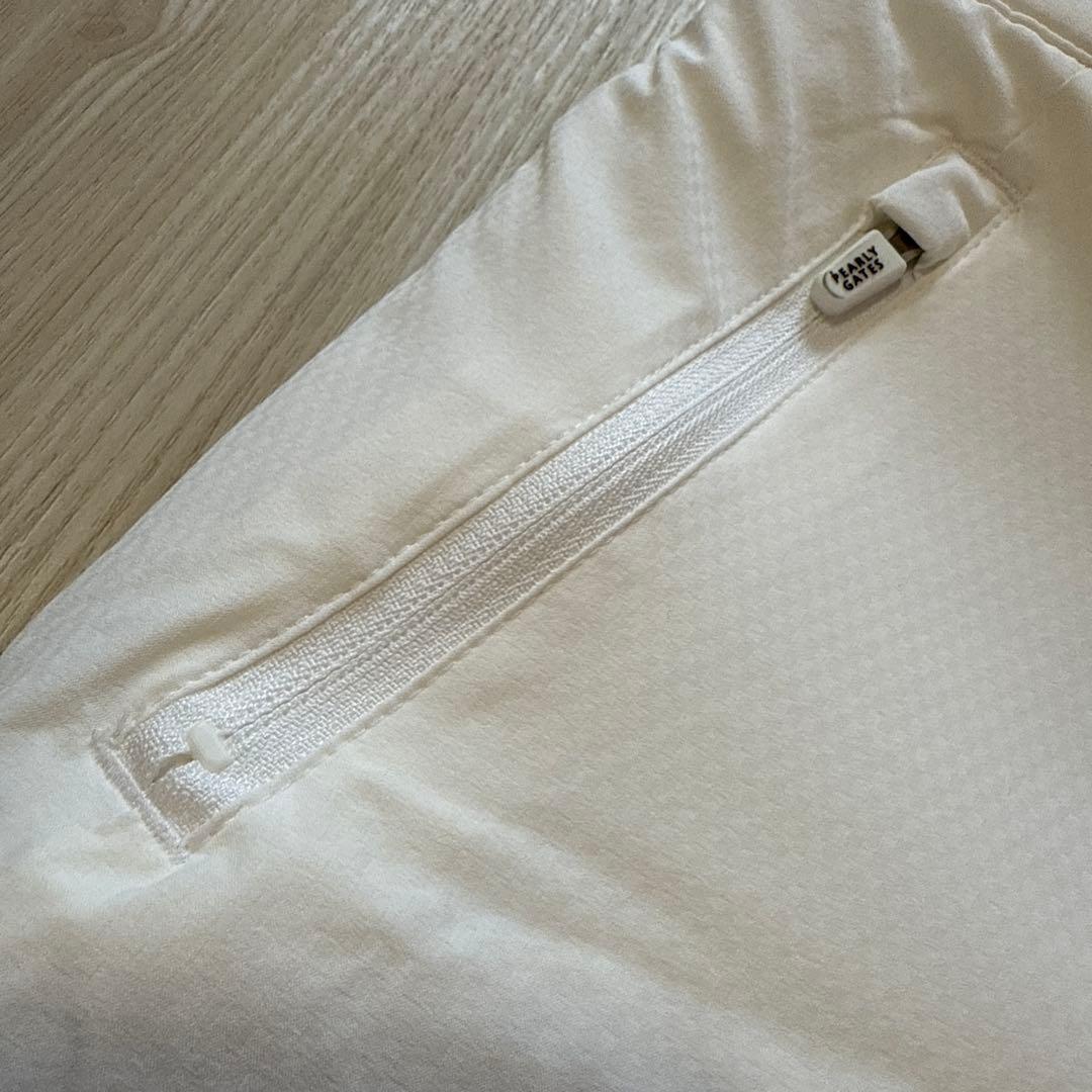 パーリーゲイツ　パンツ　白　ホワイト　3 暖パン　ウォームパンツ　秋冬　中綿