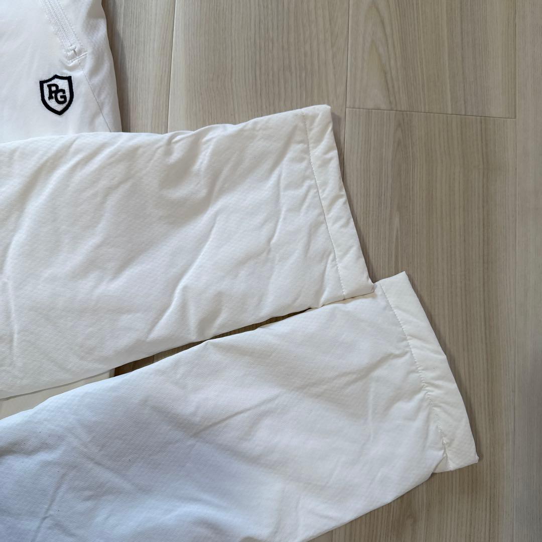 パーリーゲイツ　パンツ　白　ホワイト　3 暖パン　ウォームパンツ　秋冬　中綿