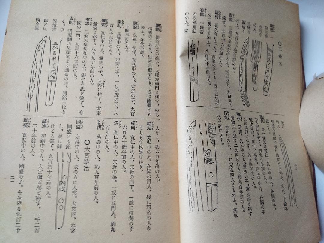 『 古今刀劔のしるべ 』古今刀剣のしるべ 上下巻 玉椿荘樂只 大文館書店 昭14