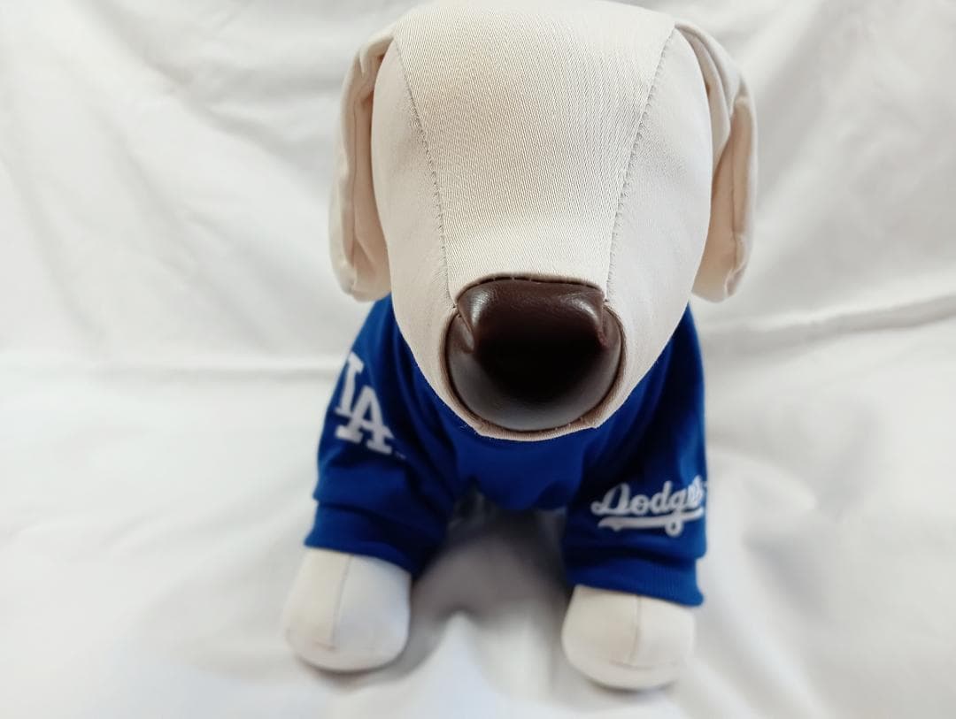 送料無料新品★犬の洋服ＭＬＢ公式ドジャース大谷翔平ユニホームＴシャツＳ～Ｍサイズ