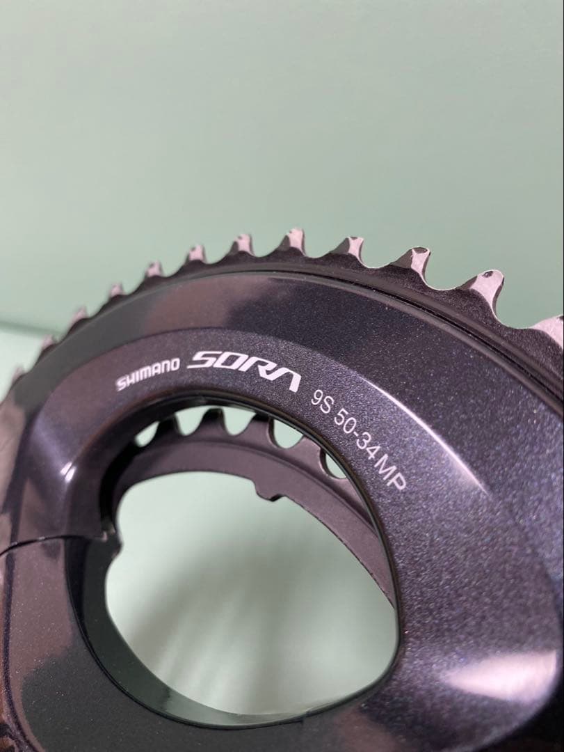 美品 SHIMANO シマノ SORA 50/34T 165mm クランクセット