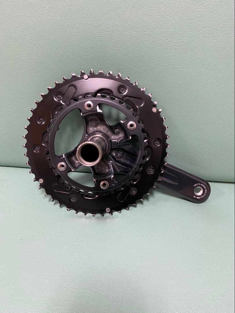 美品 SHIMANO シマノ SORA 50/34T 165mm クランクセット