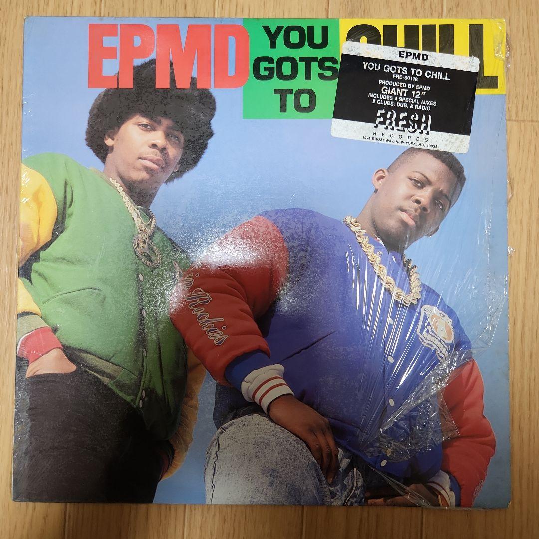 EPMD You Gots to Chill レコード　シュリンク付き