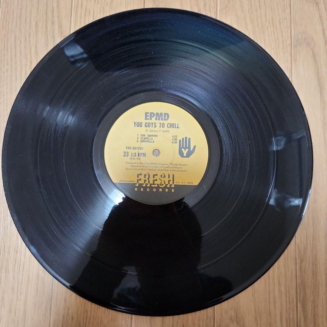 EPMD You Gots to Chill レコード　シュリンク付き
