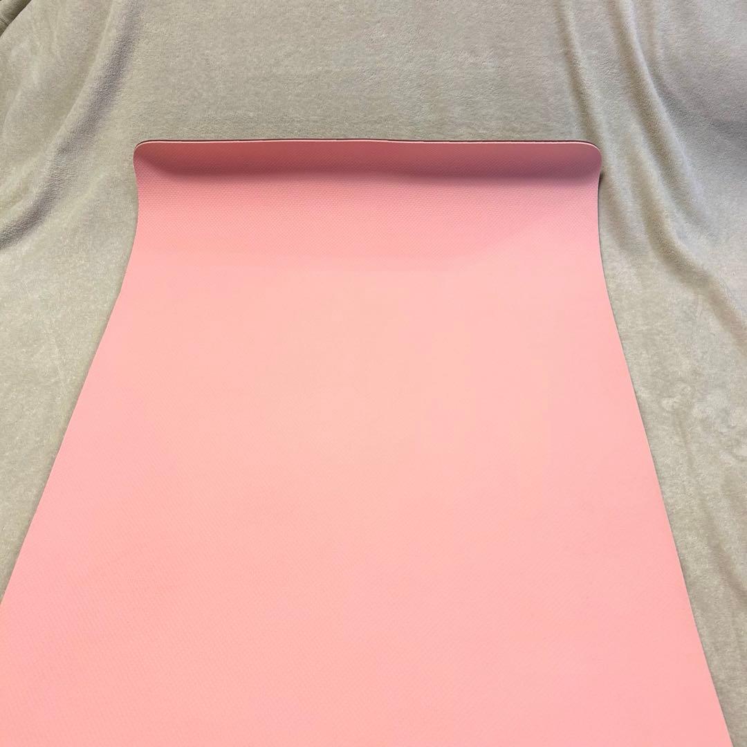 【美品】SUKALA リバーシブルヨガマット ローズ 専用収納バッグ付き