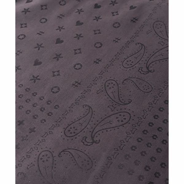 LUXE/R GOLF ストレッチ布帛ペイズリーパーカー 45844GRXL②