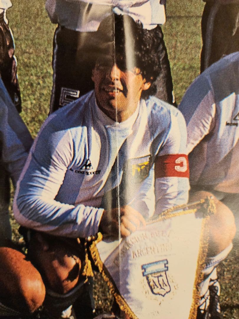 一点もの・アルゼンチン代表 パサレラのサイン入りポスター