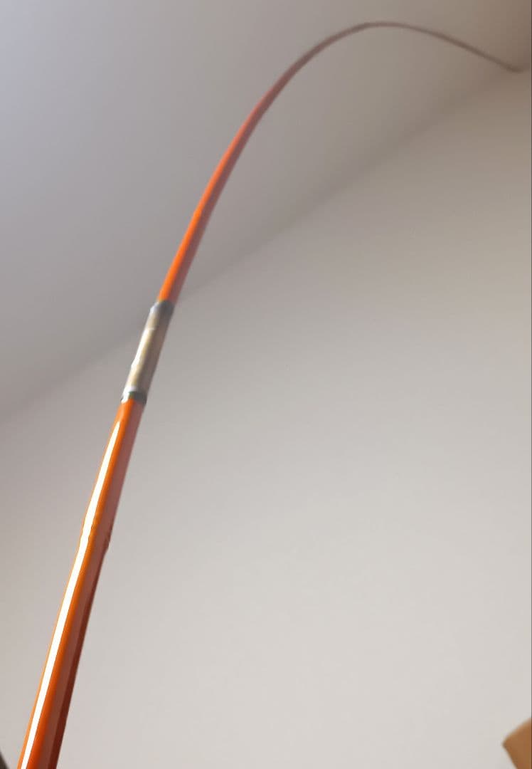 最終価格　渡辺静作　5本継ぎ鮎竿　竹竿　穂先2本付