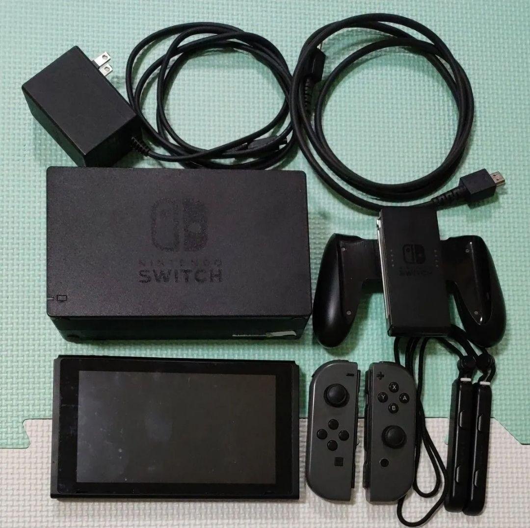 Nintendo Switch 本体 グレー、その他追加購入品セット