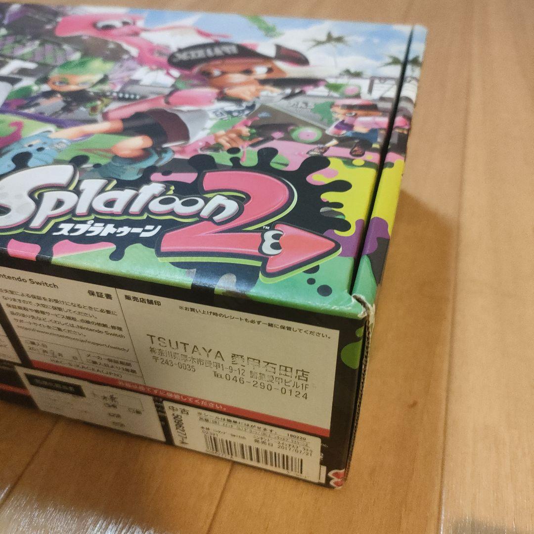NintendoSwitch　スプラトゥーン2セットエディション　ステッカー付き