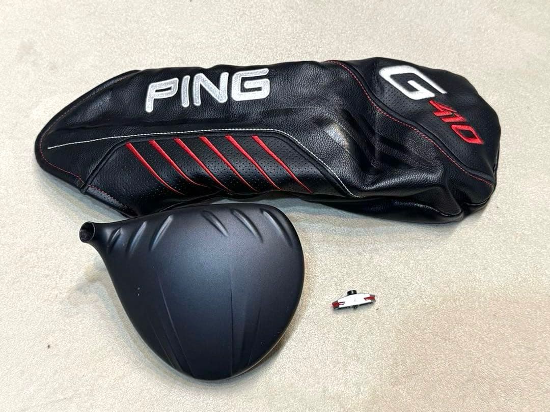 ピン PING G410 LST 9° ドライバーヘッド 6gウエイト カバー付