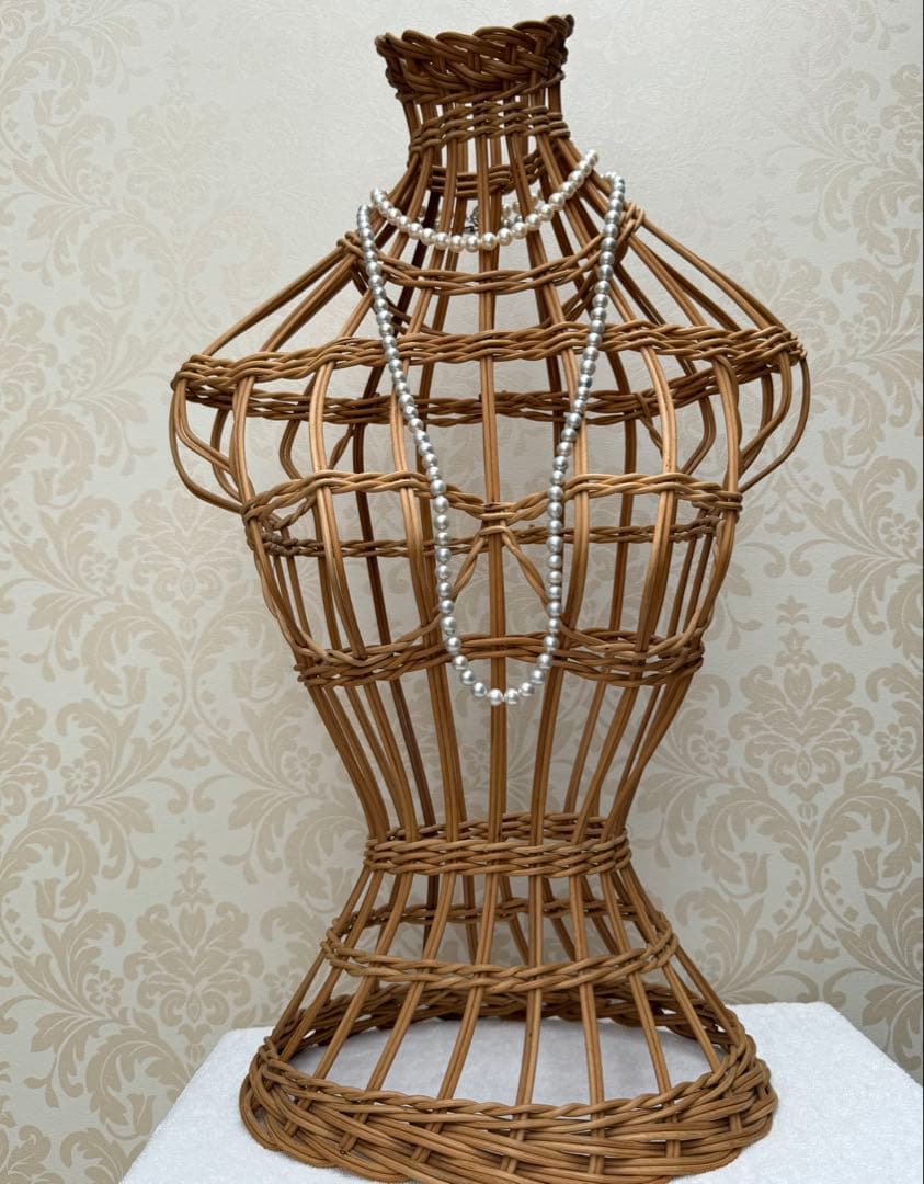 最終価格、籐製ディスプレイ、トルソー 、ナチュラル雑貨、ボディ、即購入OK