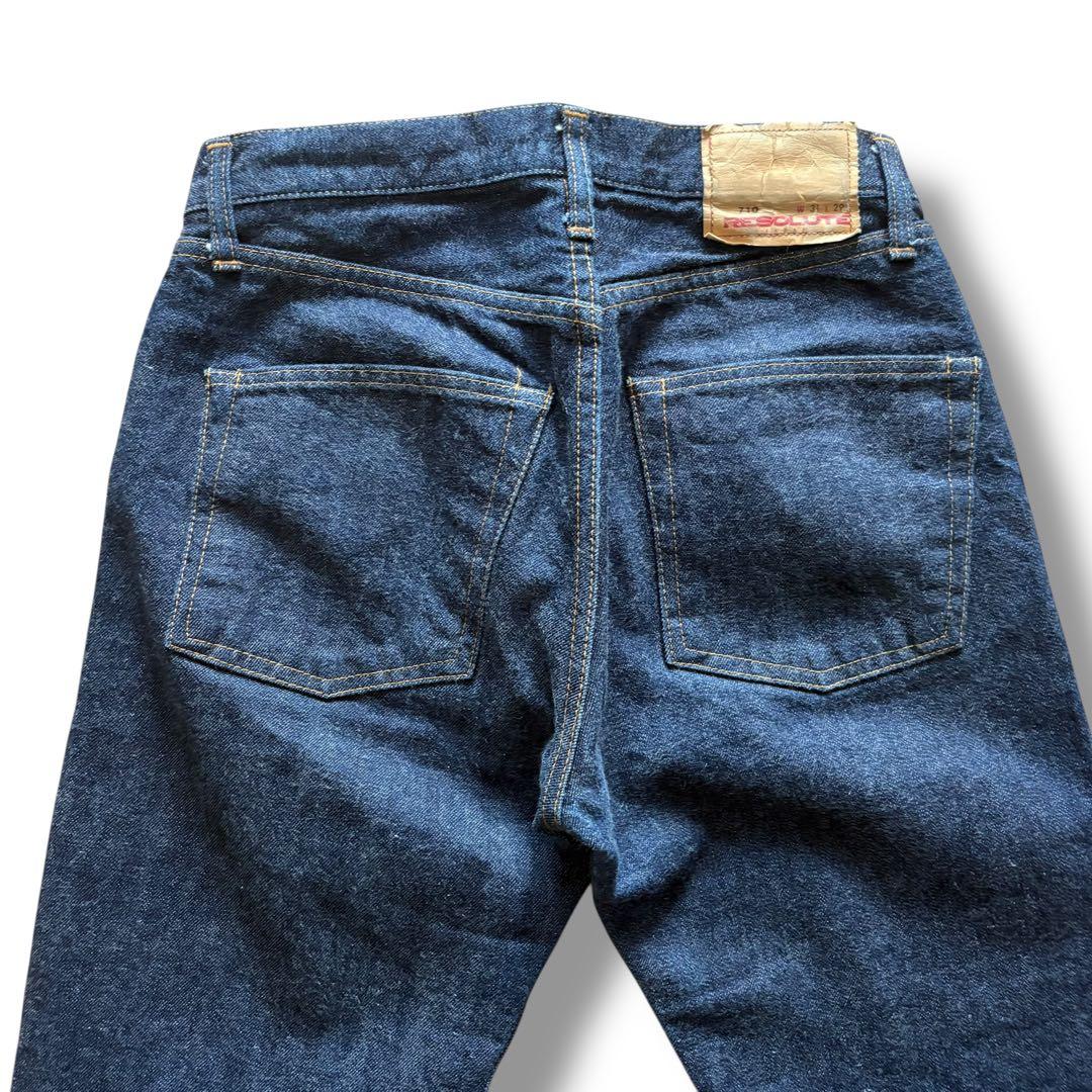 RESOLUTE リゾルト 710 デニム パンツ W31 L29 セルビッジ