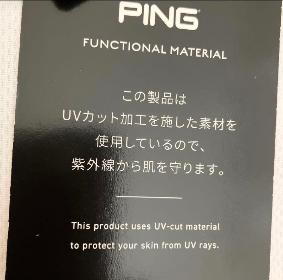 【新品】PING／ハイネック／モックネック／長袖／Ｍサイズ