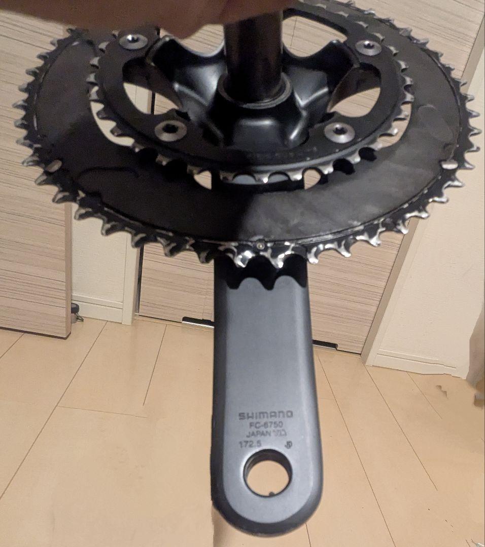 Shimano Ultegra クランクセット FC6750 172.5mm