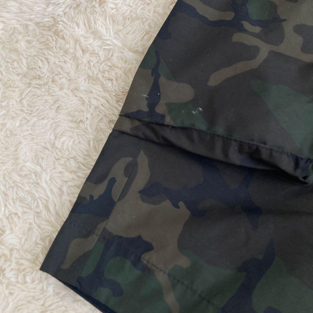 DAIWAレインマックス　ハーフパンツ　迷彩　カモフラ　XL