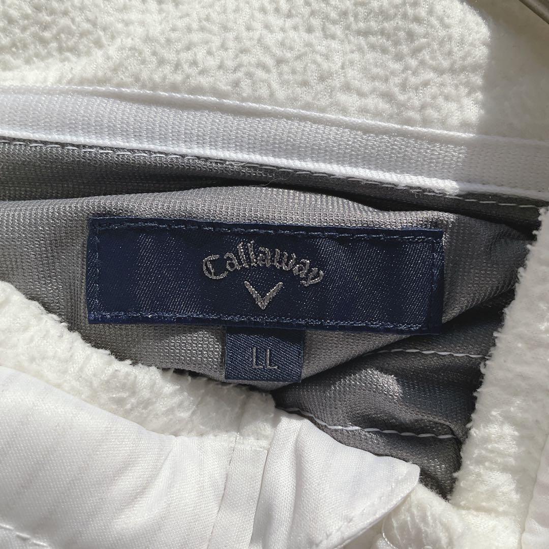 キャロウェイ 中綿ジャケット ダブルジップ プリント LL ゴルフ レジャー