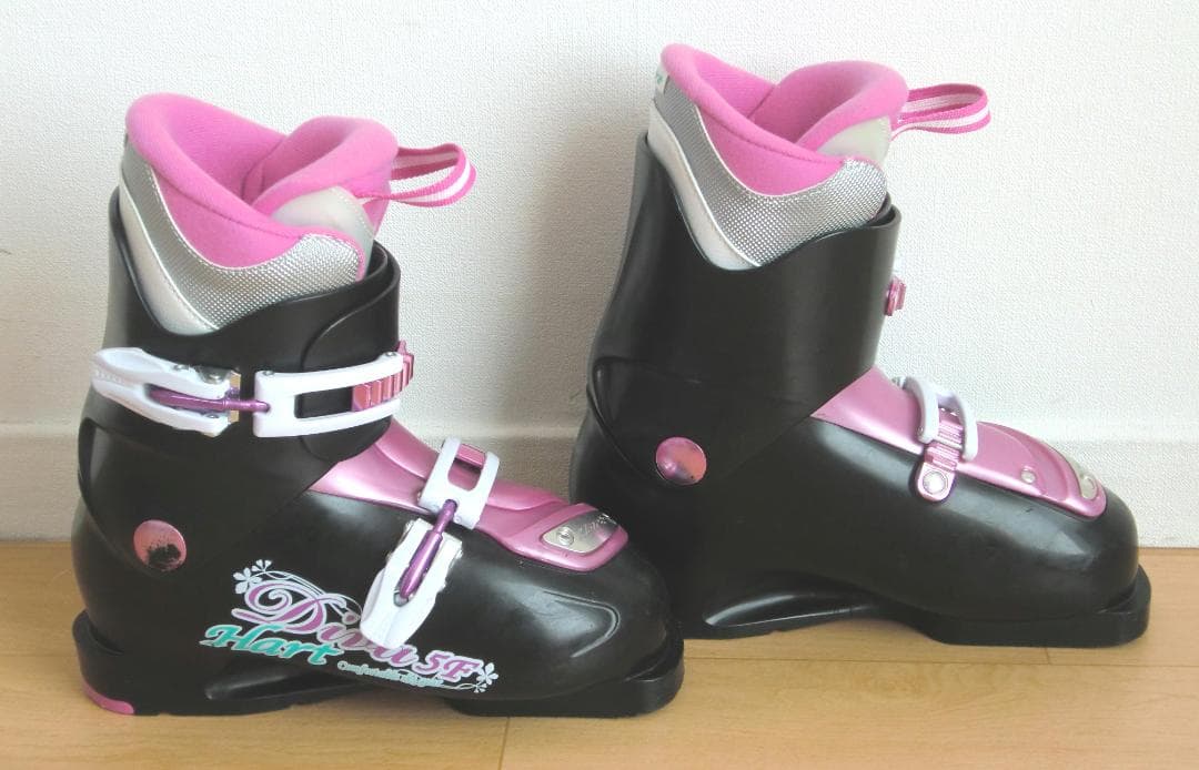 ■最終特価■送料無料■Hart■ジュニアスキーセット■板127靴23■WAX済■