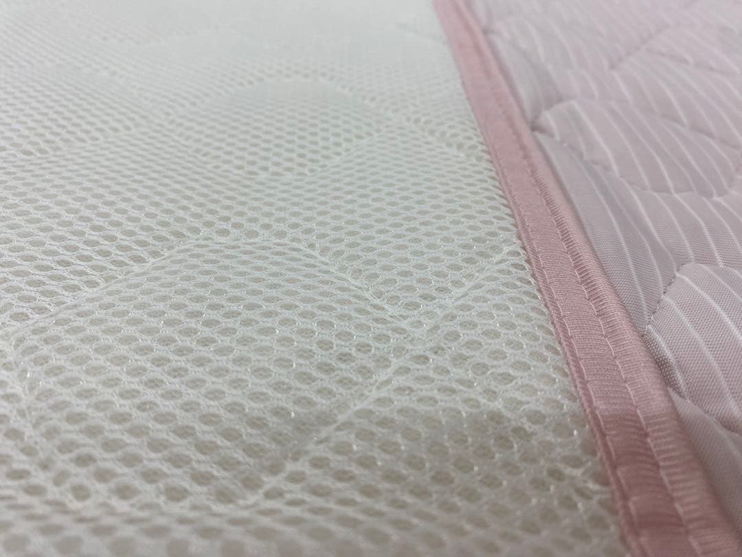 ロマンス　アイスミン　敷きパッド・ひんやりクール・綿わた使用・シングルサイズ