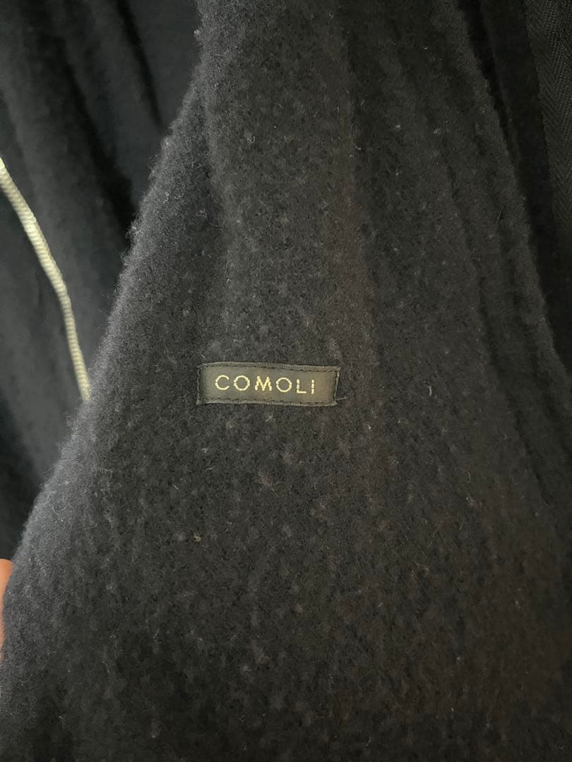 COMOLI 縮絨ウール ミリタリーャケット ブルゾン size3