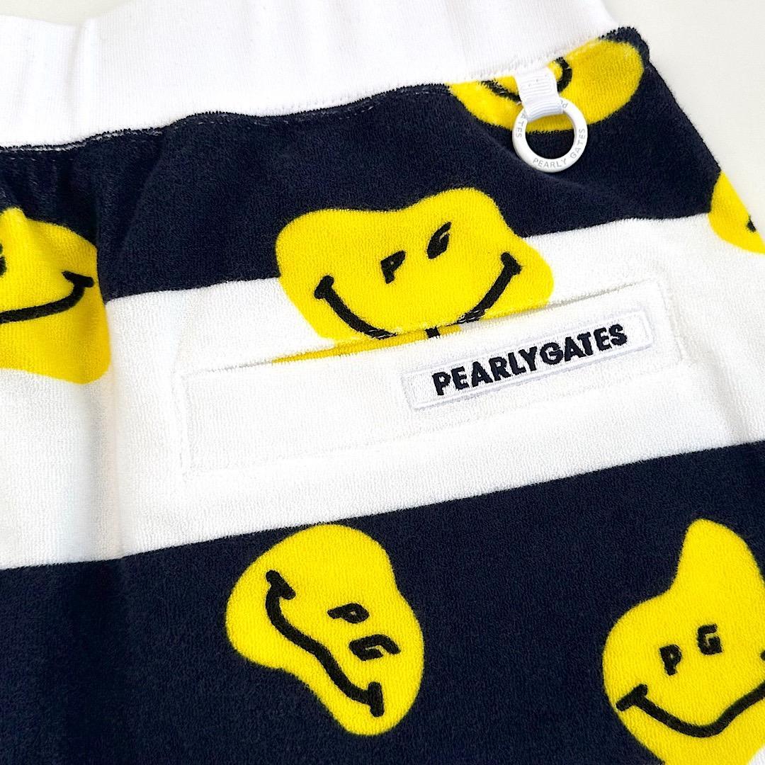 307【2点セット】パーリーゲイツ ポロシャツ スカート ボーダー ニコ 0 S