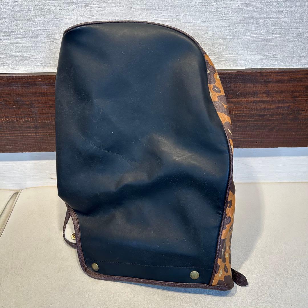 キャステルバジャック　キャディバッグ　アニマル柄　ヒョウ柄　レトロ調　レアモデル