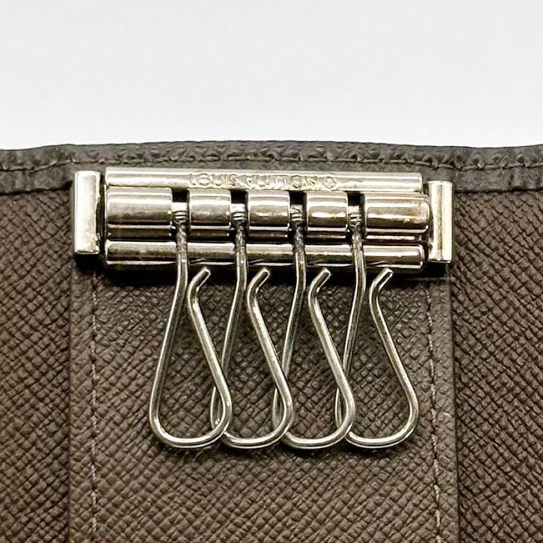 【使用わずか】ルイヴィトン ミュルティクレ 4 ブラウン コンパクト ミニ