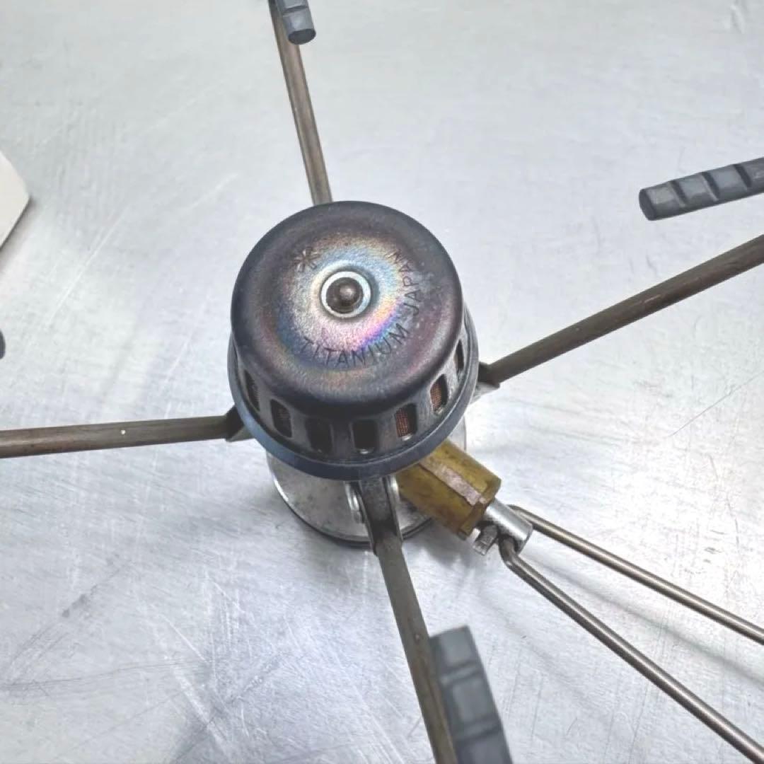 廃盤品　スノーピーク　ギガパワーストーブ　地　チタン