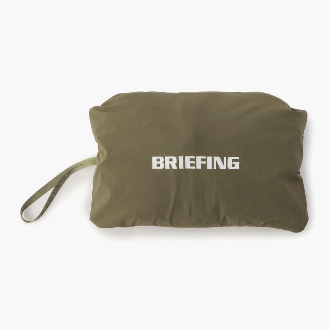 【今期新作・タグ付き】 BRIEFING メンズウィンドアノラック オリーブ M