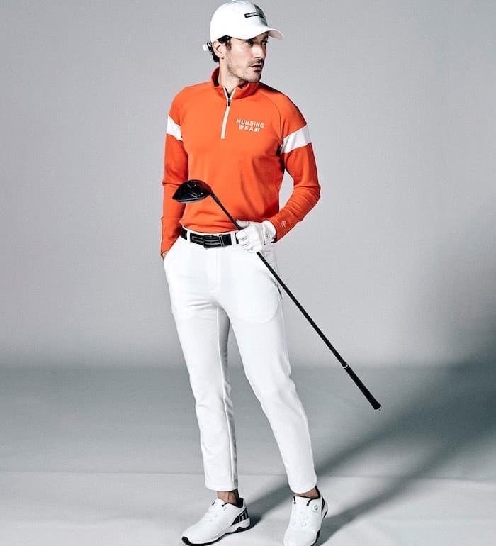 【84-88】秋冬 マンシングウェア ストームフリース stretch パンツ