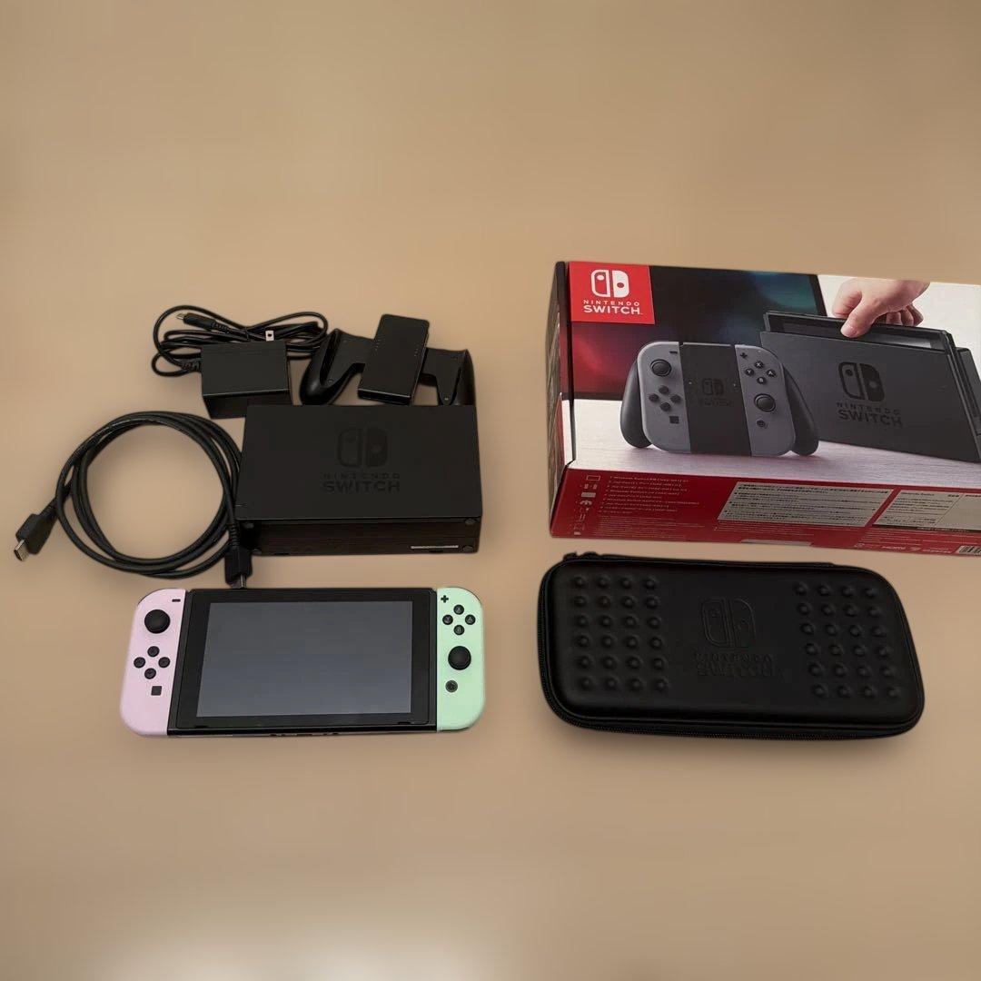 【もえ】Nintendo Switch 本体 HAC-001 グレー