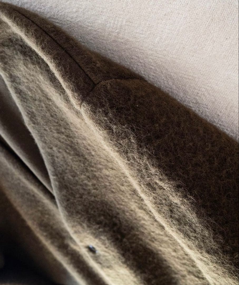 CONFECT ウールコットンオーバーカーディガン