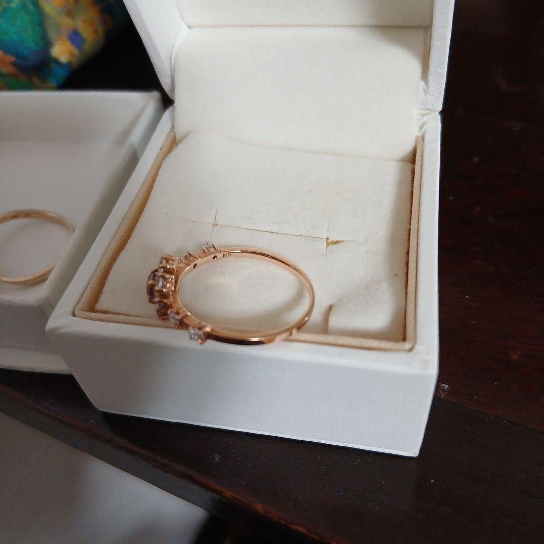 アメジストフラワーリング