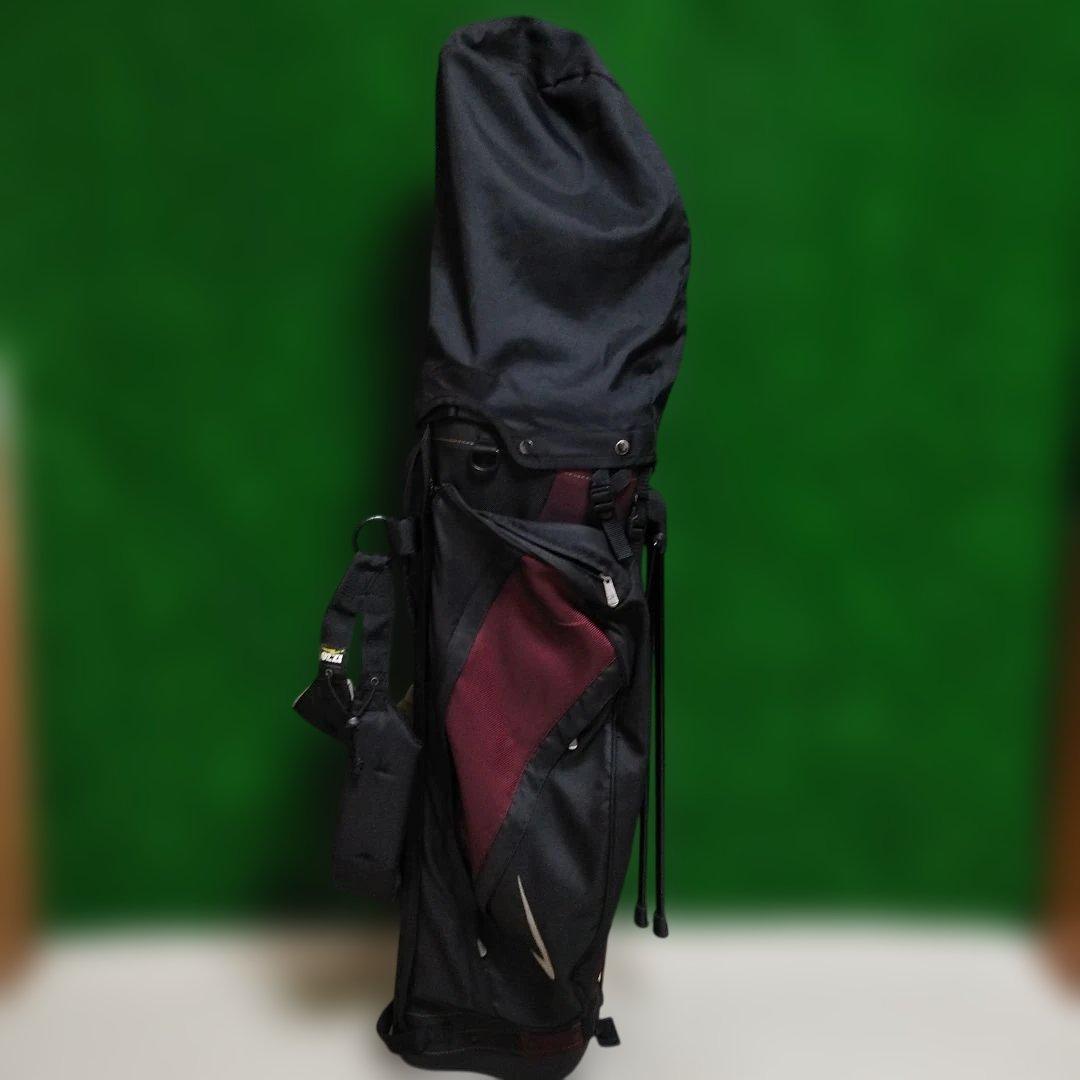NIKE スタンドゴルフバッグ 黒/赤 int