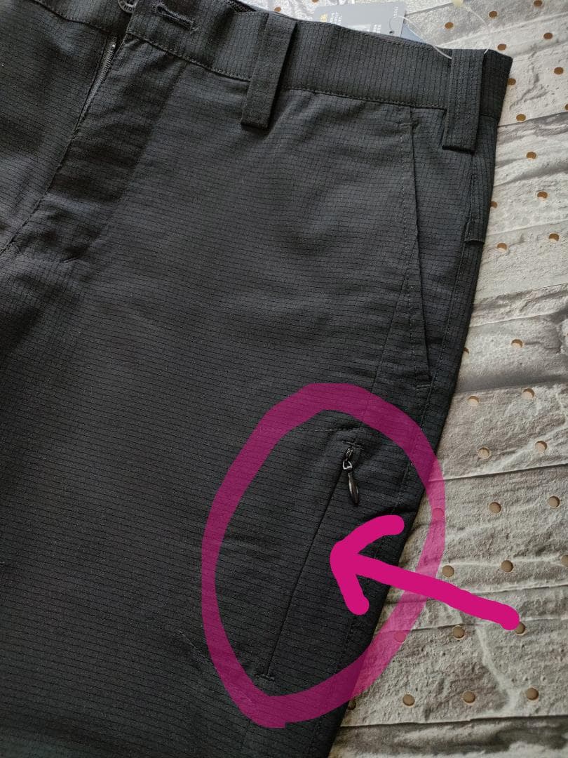 YONEX ヨネックス ゴルフ メンズノータックメッシュパンツ 黒