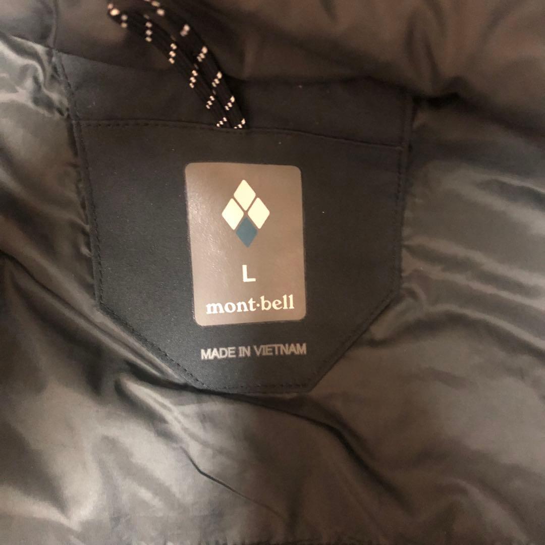 モンベル　パウダーステップパーカー　Ｌサイズ　黒