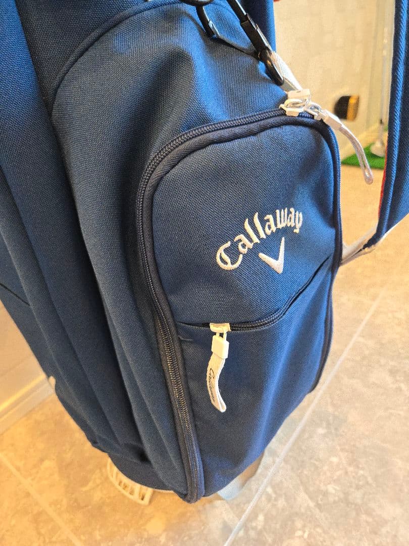 Callaway ネイビーキャディバッグ