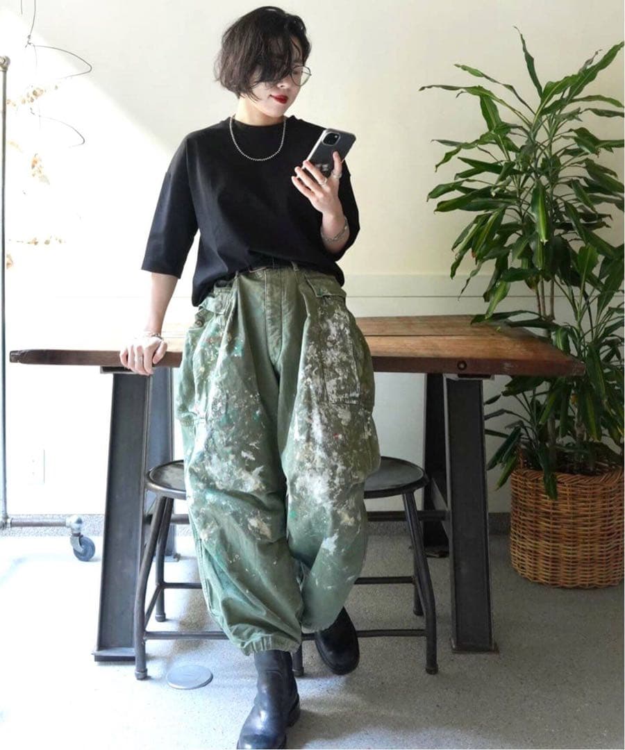 HERILL へリル Duck splash Cargopants カーゴパンツ