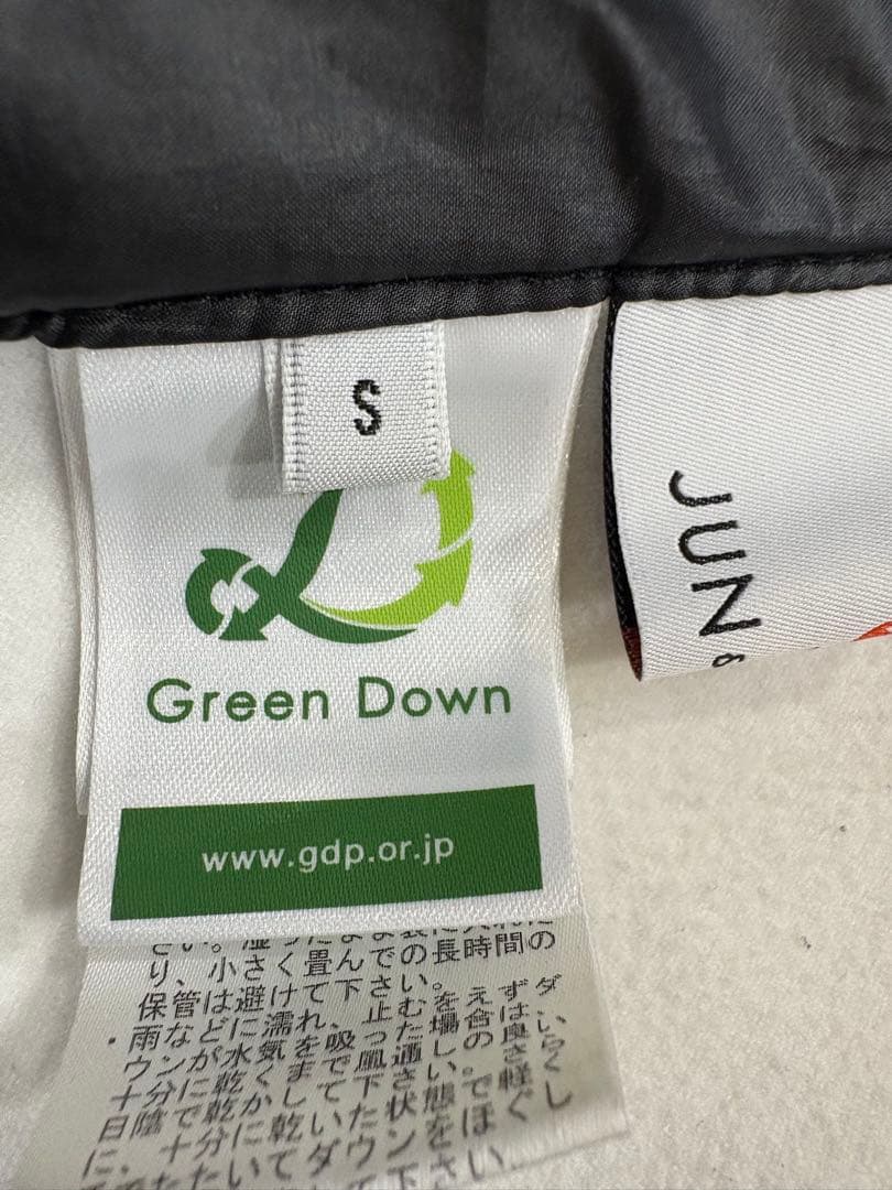 JUN&ROPE’ ジュンアンドロペレディース ダウンワンピース　S ブラック