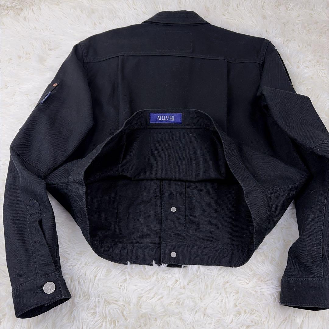 【極美品】IHATOV 2ndデザイン　デニムジャケット ショート丈