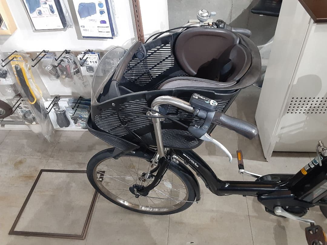 東京都内　送料無料　整備済み　前後子供乗せ電動アシスト自転車