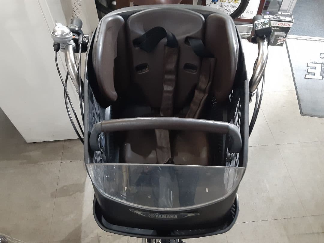 東京都内　送料無料　整備済み　前後子供乗せ電動アシスト自転車