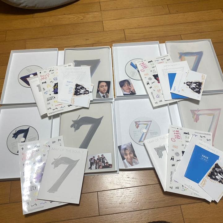 MAP OF THE SOUL 7 トレカ付き4形態セット