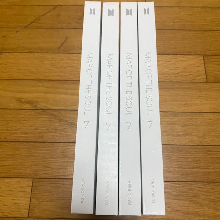 MAP OF THE SOUL 7 トレカ付き4形態セット