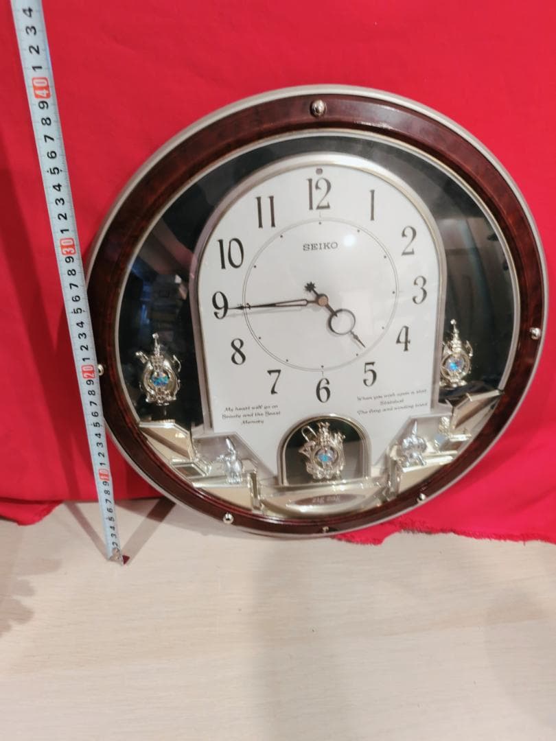 SEIKO セイコー 壁掛け時計 zigzag メロディ時計　ジャンク品 1